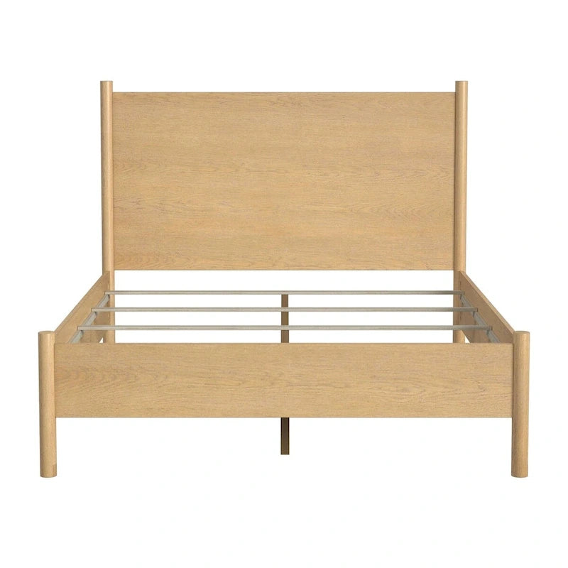 Rounded Leg Platform Bed