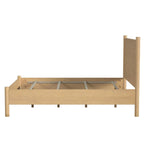 Rounded Leg Platform Bed