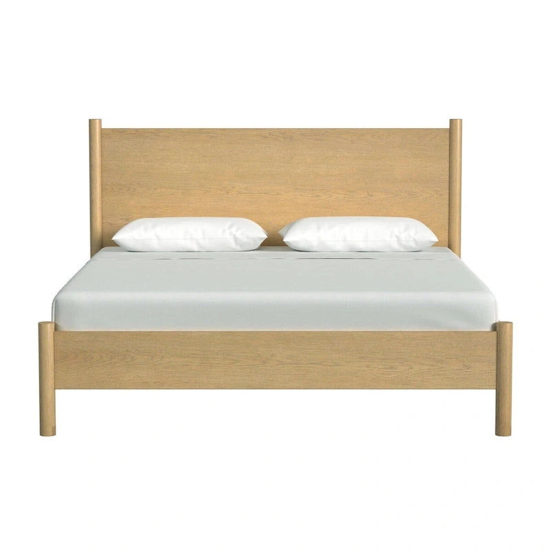Rounded Leg Platform Bed