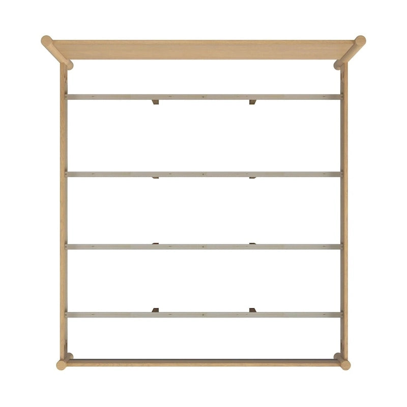 Rounded Leg Platform Bed