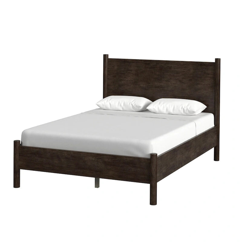 Rounded Leg Platform Bed