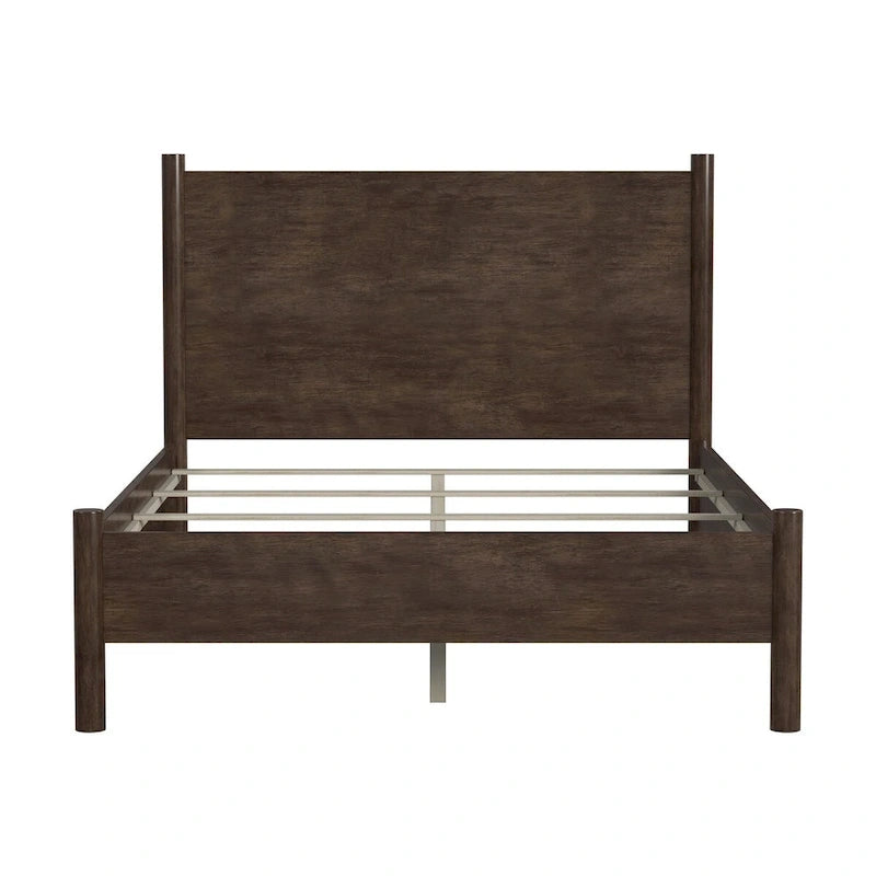Rounded Leg Platform Bed