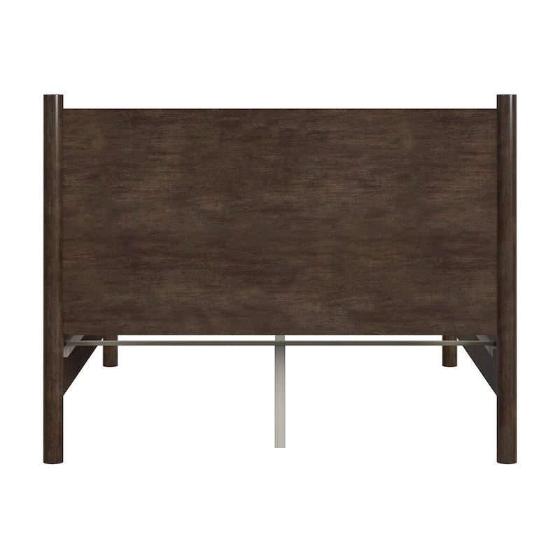 Rounded Leg Platform Bed