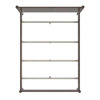 Rounded Leg Platform Bed