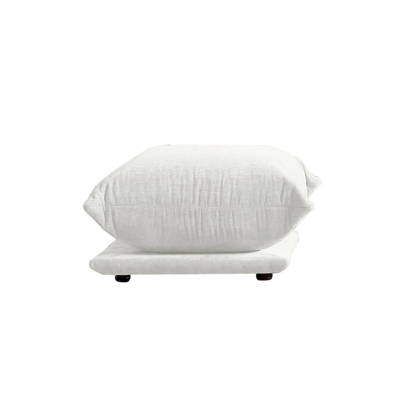 3-Piece Chenille Sofa Set with Ottoman – Armchair, Loveseat & 3-Seater Couch