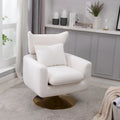 Mid-Century 360-degree Swivel Accent Chair