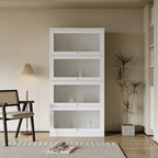 Büroschrank mit Glastüren