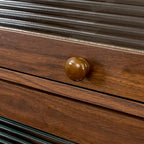 Büroschrank mit Glastüren