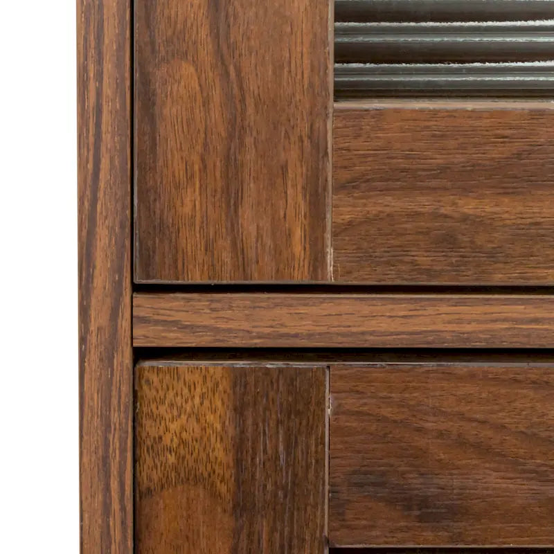Büroschrank mit Glastüren