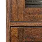 Büroschrank mit Glastüren