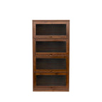Büroschrank mit Glastüren