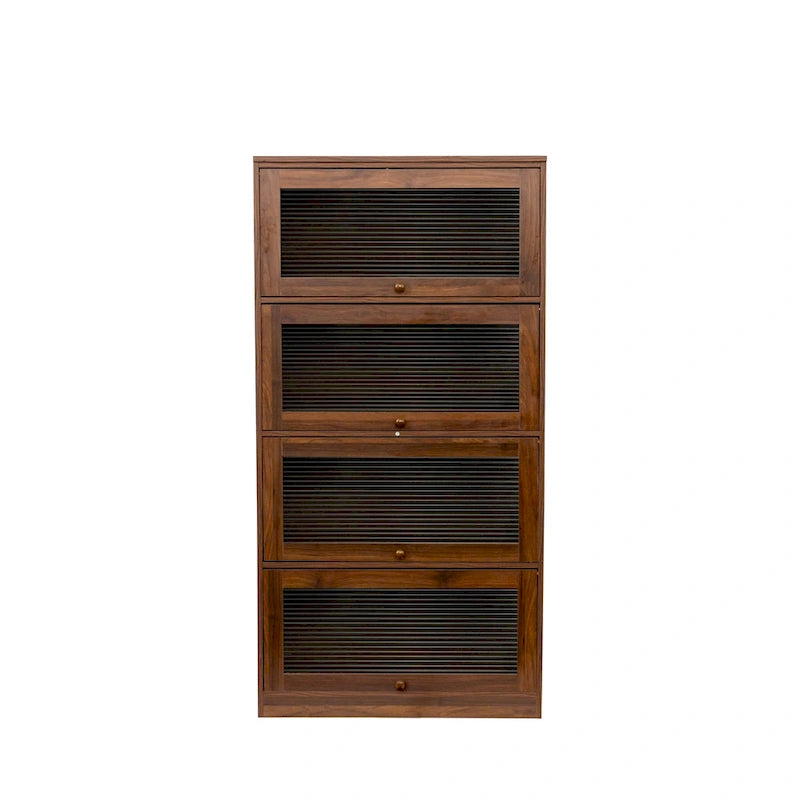 Büroschrank mit Glastüren