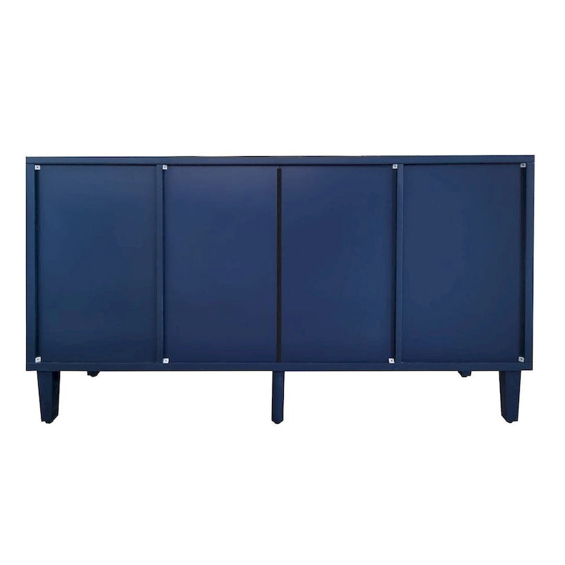 Stilvolles und funktionales Buffet-/Sideboard-Möbelstück mit geschnitztem Effekt