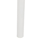 Weißer Esstisch – 39.4 x 39.4 x 30 – 39.4 x 39.4 x 30 – 39B x 39T x 30H